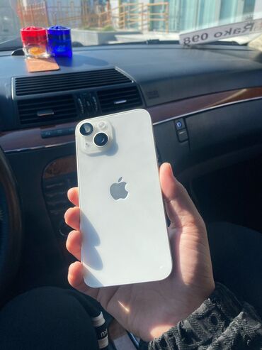 dubayski iphone haqqinda melumat: IPhone 14, 128 GB, Starlight, Sənədlərlə, Face ID, Zəmanət
