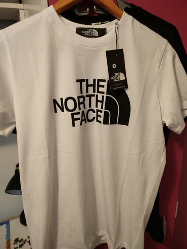 nike majice sa kragnom: Men's T-shirt The North Face, M (EU 38), L (EU 40), XL (EU 42), bоја - Bela