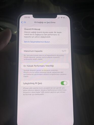 Apple iPhone: IPhone 12 Pro Max, 128 GB, Matte Silver, Zəmanət, Qırıq, Face ID — 6