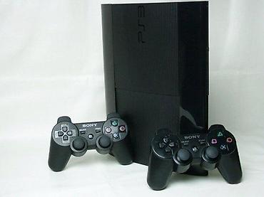 PS3 (Sony PlayStation 3): U ponudi je PlayStation 3 Super Slim konzola sa naslova. Stanje — 12