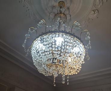 Ev üçün dekor: Çılçıraq, 10 və daha çox lampa — 3