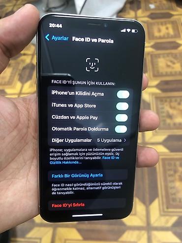 telefonlar iphone x: IPhone X, 64 GB, Ağ, Simsiz şarj — 5