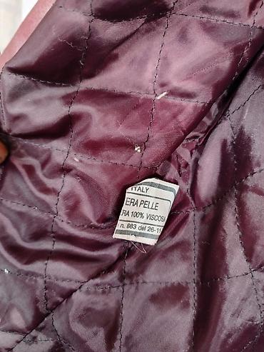 guado leather jacket: Kožna jakna L, bоја - Bordo — 8