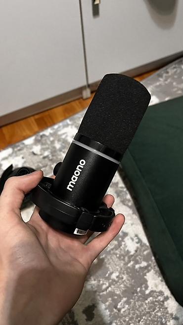 80 d: Студийный микрофон Maono pd200x (динамический, вещательный — 1