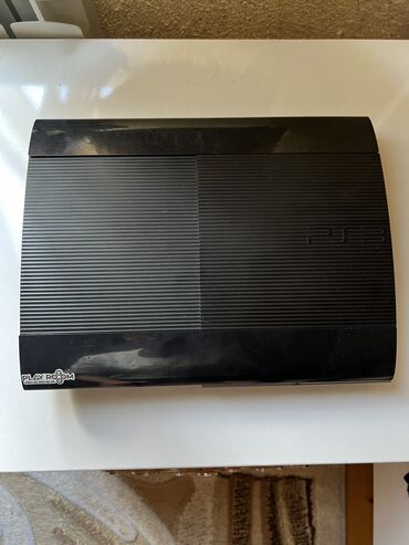 купить сони плейстейшен 3: Playstation 3 super slim (2 pultla) HDMI kablosuyla Power kablosu