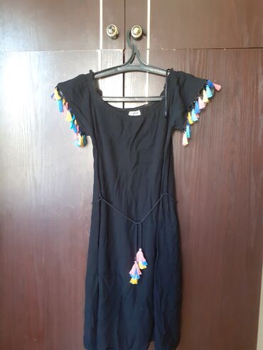 dress: Gündəlik don, Midi, Lc Waikiki, S (EU 36)