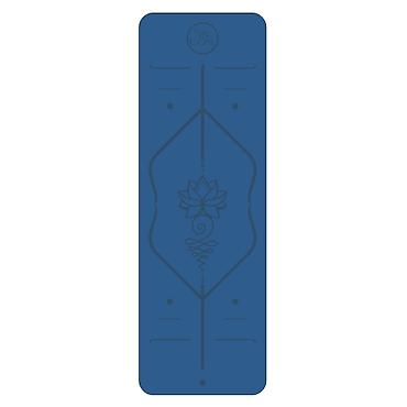 Коврик для йоги и спорта YogaFIT TPE Eco Friendly, 6 мм — двухслойный