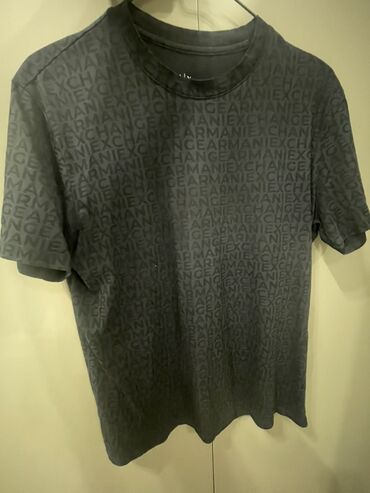 Futbolkalar: Armani Exchange kişi T‑şörtü ORGINALDIR ❗️ - Rəng: tünd boz/qaranlıq