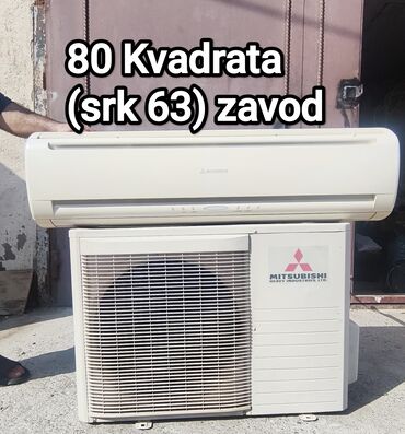 Kompüter, noutbuk və planşetlər: Kondisioner Mitsubishi, İşlənmiş, 70-80 kv. m, Split sistem, Kredit yoxdur, Ödənişli quraşdırma