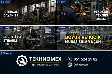 ucuz ev temiri: Səyyar texniki servis – zavod və sənaye avadanlıqlarının yerində — 2