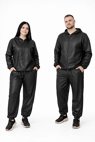 Спортивная одежда: Костюм-спортивный весогонка (сауна-костюм) из плотного водо- и — 6