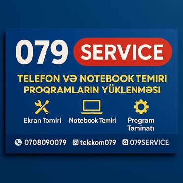 formaya ad yazdırma: 079Service – Texnologiyanı Həyata Qaytaran Əl! Mən – telefon və