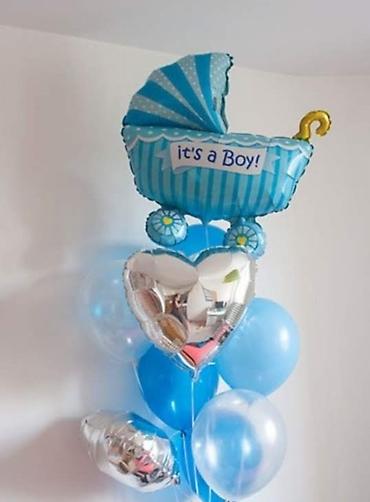 Воздушные шары и принадлежности: Гелевые шары Выписка из роддома День рождения, Юбилей У нас есть — 3