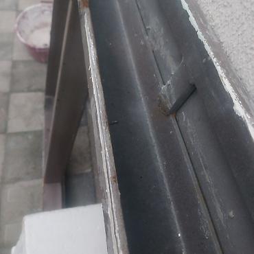 Metall qapı və dəmir pəncərə barmaqlığı - Material: qalın metal