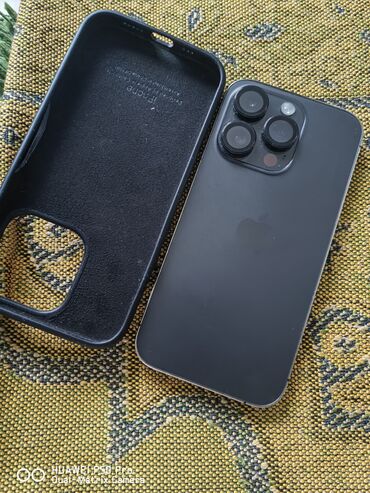 Apple iPhone: IPhone 14 Pro, Б/у, 128 ГБ, Черный, Чехол, 84 %