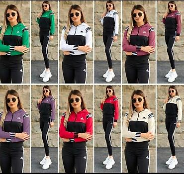 adidas suskava trenerka zenska: Zenske trenerke 
S m l xl 2xl 
Likra 
3999 din — 1