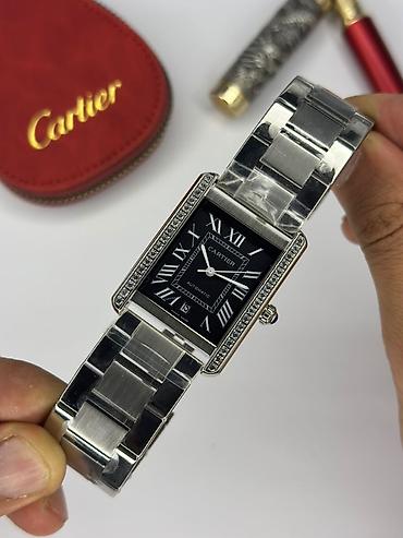 gunuş saat: Yeni, Qol saatı, Cartier, rəng - Gümüşü — 3