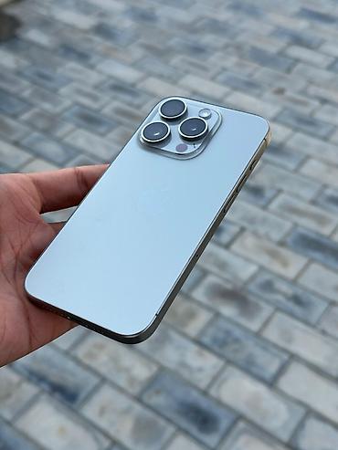 iphone 11max: IPhone 15 Pro, 128 GB, Gümüşü, Face ID — 3
