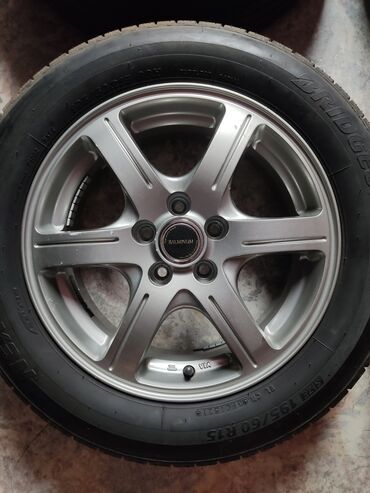 Диски: Литые Диски R 15 Комплект, отверстий - 5, Б/у — 2