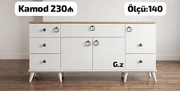 Kamod – 230₼ Ölçü: 140 Ağ rəngli, taxta üst panelli, skandinavi lalafo.az -da Kamod – 230₼ Ölçü: 140 Ağ rəngli, taxta üst panelli, skandinavi