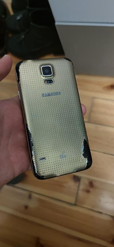 samsung tab 5: Samsung Galaxy S5, rəng - Qızılı, Barmaq izi — 2