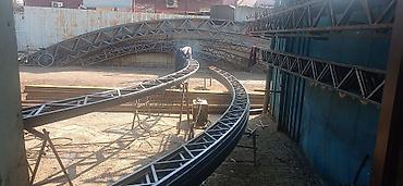 Канцтовары: Производство металлических конструкций Фермы Арки Навесы Фермы= Прямые — 24