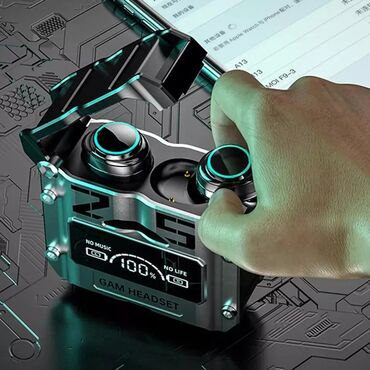 gaming qulaqciqlar: Yeni Simsiz (Bluetooth) Qulaqcıqlar, rəng - Boz