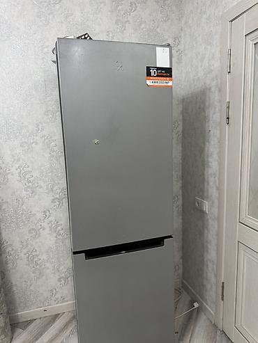 indesit: Холодильник Indesit, двухкамерный, серебристый цвет, нижняя — 1
