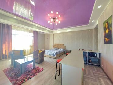 Посуточная аренда квартир: 1 комната, Душевая кабина, Постельное белье, Кондиционер — 13