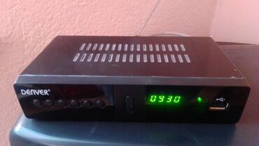 TV i video: Set Too Box"Denver" Model:DTB-133 SetTop Box DVB-T2 sa RF modulatorom