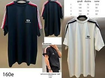 Majice: Men's T-shirt Balenciaga, bоја - Crna — 23