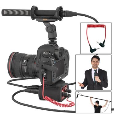 переходник для микрофона: Kopul CMX‑2‑V2 — XLR адаптер для камер (DSLR/беззеркалка) Позволяет
