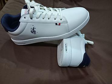 Кроссовки и спортивная обувь: U.S. Polo Assn. ağ uniseks krossovkalar yenidir türkiyədən gəlib — 3