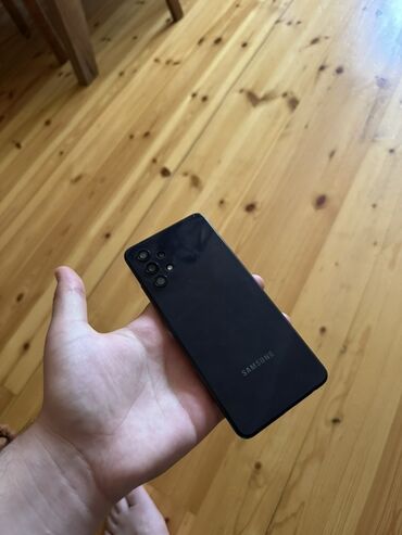 mi 8 ikinci el: Samsung Galaxy A32, 64 ГБ, цвет - Серый, Отпечаток пальца, Face ID