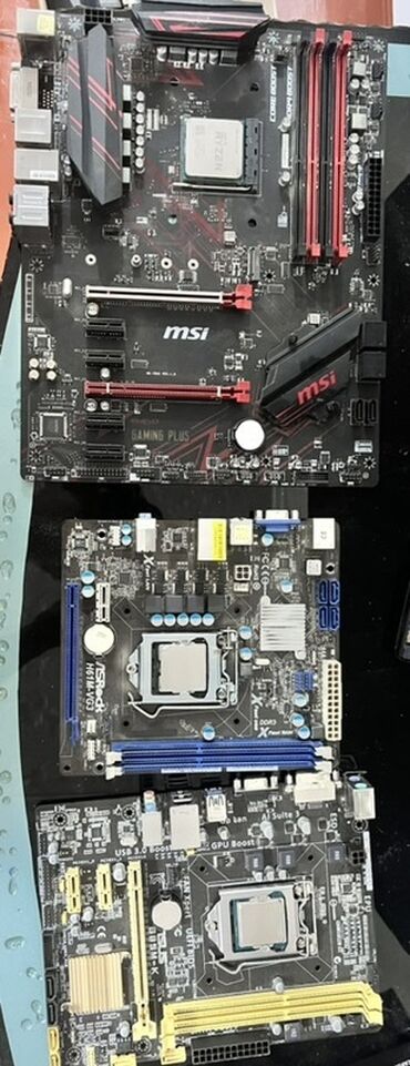 процессоры для серверов socket am3: Материнские платы: 1. Msi B450 Gaming plus 2. Asus B85M - K 3. ASRock