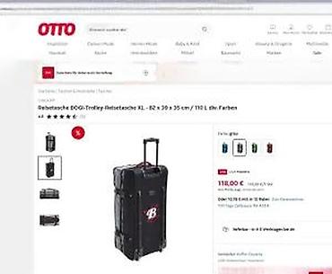 Putni koferi i torbe: BoGi putna torba/troler 110 L - XL kapacitet: oko 110 litara — 20