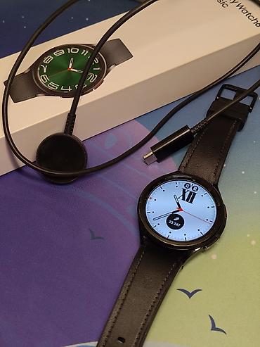 macbook pro 13 бу: Продаю смарт часы samsung galaxy watch 6 classic 47mm. Идеальное — 2