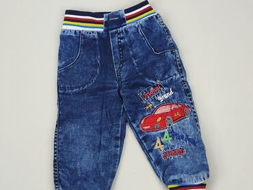 kombinezon chłopięcy 86 olx: Spodnie jeansowe, 1.5-2 lat, 86, stan - Dobry