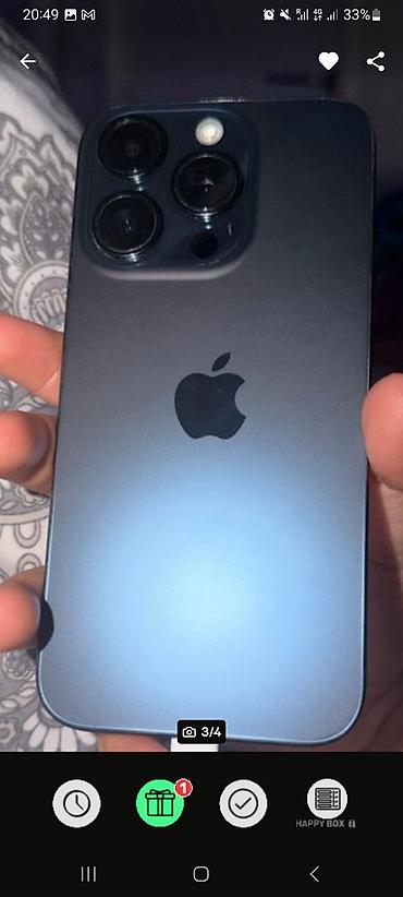 IPhone 15 Pro (титановый цвет) Акб 87 - Дисплей 6.1" Super Retina XDR
