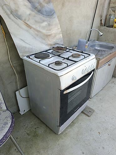 ikinci əl sobalar: Qarışıq sobası Ayrıca dayanan, 4 gözlü, İşlənmiş — 4