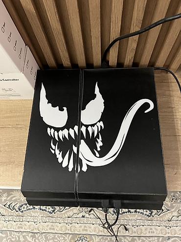 microsoft xbox: PlayStation 4 (PS4) — консоль с кастомным виниловым скином Venom — 3