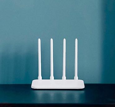 Модемы и сетевое оборудование: Xiaomi Mi 4C Wi-Fi Router, отличное состояние, работает отлично — 3