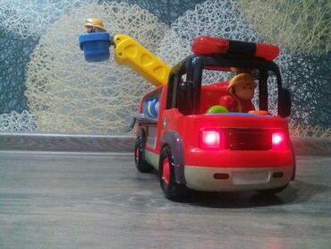 Oyuncaqlar: Uşaq üçün işıqlandırmalı oyuncaq ekskavator/buldozer usaq dunyasi — 22