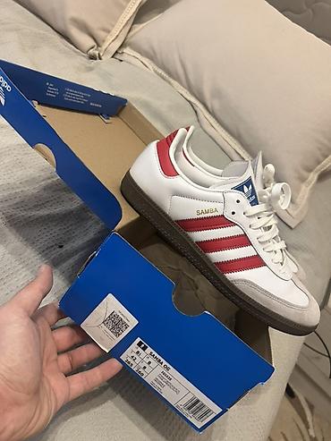 adidas krasovka: Adidas Samba OG idman ayaqqabısı Orijinal - Model: Samba OG - Rəng: ağ — 2