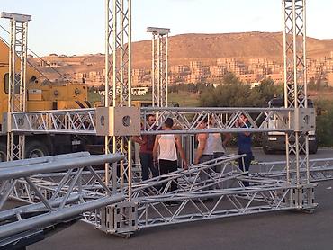 Metal fermalar: Alüminium Səhnə Truss Sistemi və Səhnə Platforması (İcarə / Kirayə) — 8