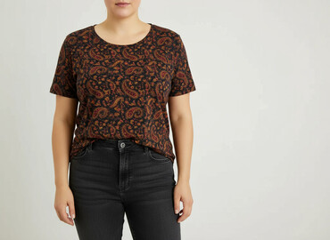 t shirty oversize czarne: Janina, Футболка жіноча, розмір 3XL