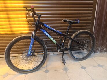 фирмы горных велосипедов: Горный велосипед MAILED (надписи на раме: MAILED, MTB, Dual