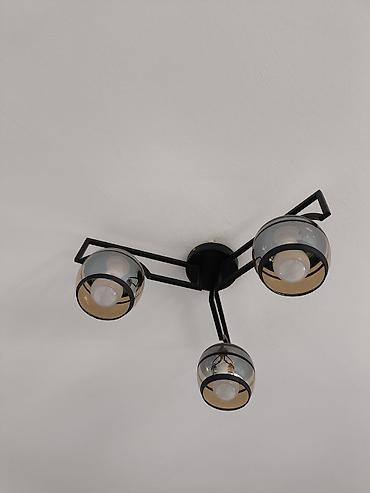 smart light: Потолочный светильник с 3 плафонами Цена: 500 сом - Тип: потолочная — 3