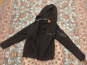 tech fleece: Nike Tech Fleece kişi/kadın kapüşonlu jaket Razmer-M - Rəng: qara - — 4