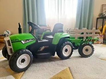 Traktori: Dečiji traktor na pedale sa prikolicom – model MX-611 - Realističan — 18